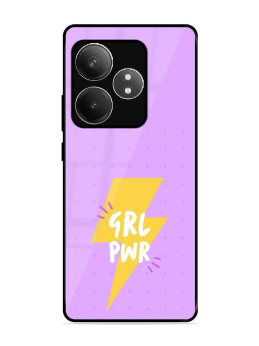 Girl Power Spark Glossy Soft Edge Case for Realme Gt 6T (5G) Chachhi