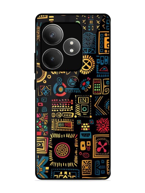 Tribal Tapestry Glossy Soft Edge Case for Realme Gt 6T (5G) Chachhi