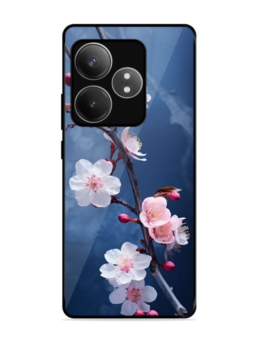 Delicate Blossoms Glossy Soft Edge Case for Realme Gt 6T (5G) Chachhi