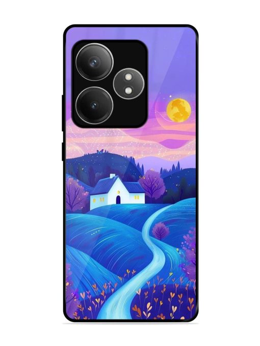 Moonlit Meadow Glossy Soft Edge Case for Realme Gt 6T (5G)