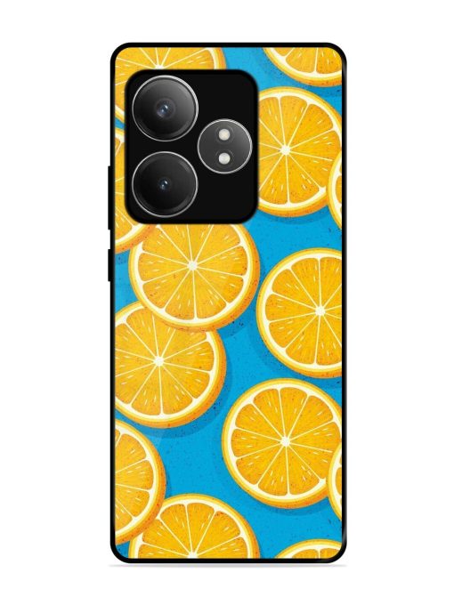 Citrus Symphony Glossy Soft Edge Case for Realme Gt 6T (5G) Chachhi