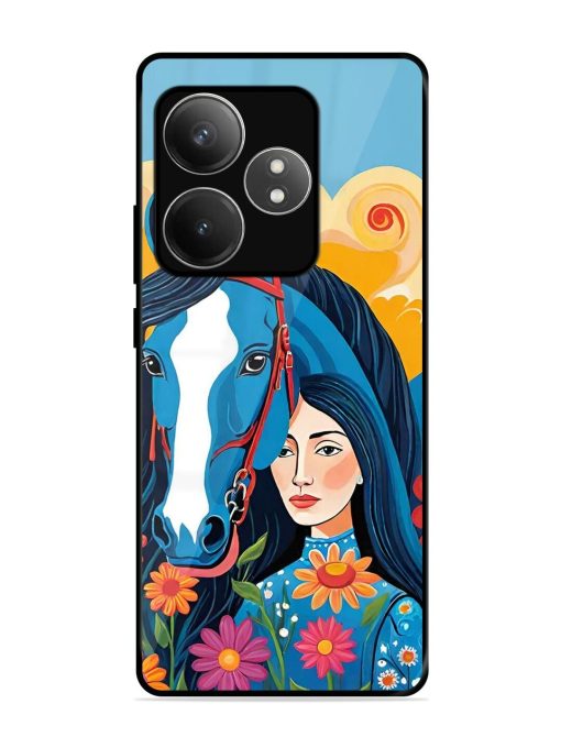 Equine Enchantment Glossy Soft Edge Case for Realme Gt 6T (5G)