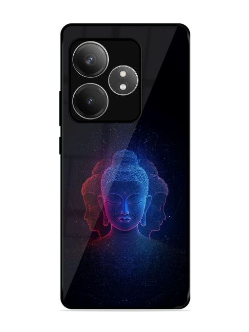 Neon Nirvana Glossy Soft Edge Case for Realme Gt 6T (5G) Chachhi