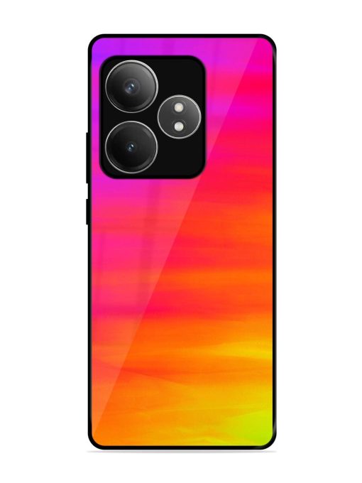 Neon Horizon Glossy Soft Edge Case for Realme Gt 6T (5G) Chachhi