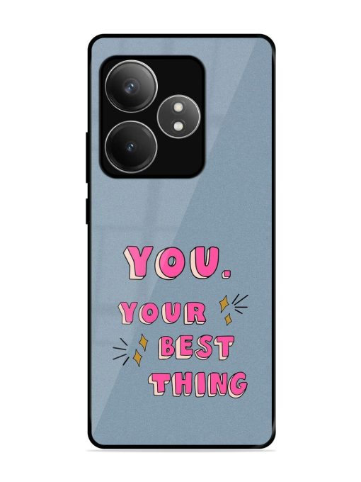 Self-Love Sparkles Glossy Soft Edge Case for Realme Gt 6T (5G) Chachhi