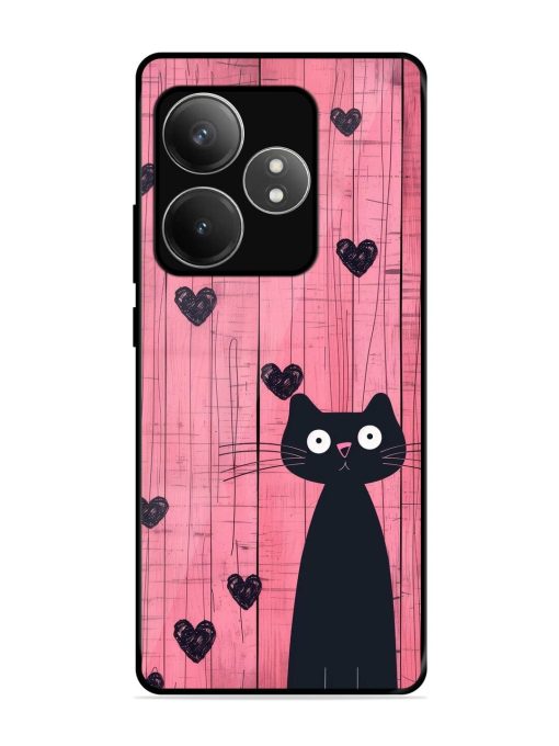 Feline Valentine'S Day Glossy Soft Edge Case for Realme Gt 6T (5G) Chachhi