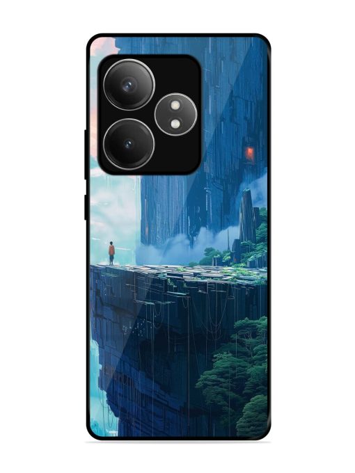 Solitude In The Sky Glossy Soft Edge Case for Realme Gt 6T (5G) Chachhi