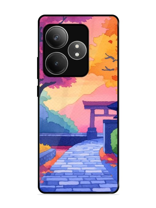 Autumnal Serenity Glossy Soft Edge Case for Realme Gt 6T (5G)