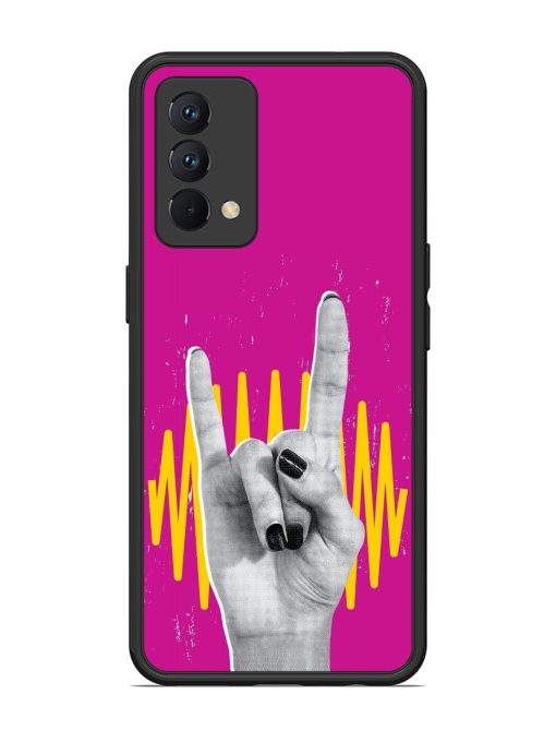 Rock Hand Glossy Soft Edge Case for Realme Gt Master Edition Chachhi