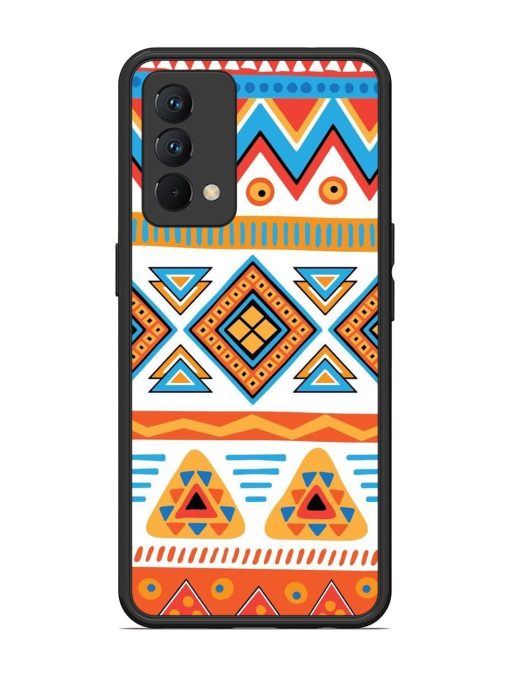 Vibrant Tribal Pattern Glossy Soft Edge Case for Realme Gt Master Edition Chachhi