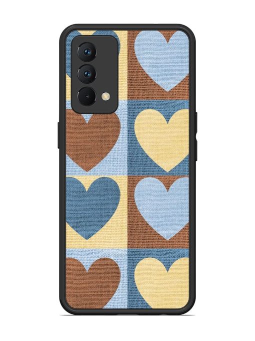 Hearts On Canvas Glossy Soft Edge Case for Realme Gt Master Edition