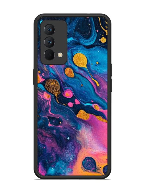 Cosmic Swirl Glossy Soft Edge Case for Realme Gt Master Edition Chachhi