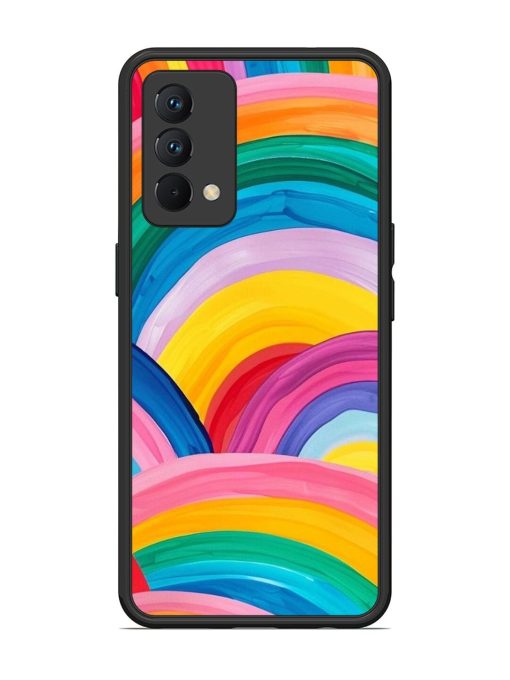 Rainbow Symphony Glossy Soft Edge Case for Realme Gt Master Edition Chachhi