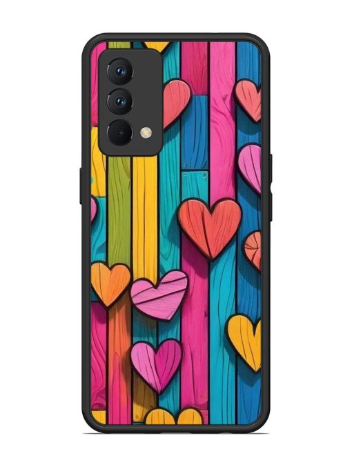 Rainbow Of Hearts Glossy Soft Edge Case for Realme Gt Master Edition Chachhi