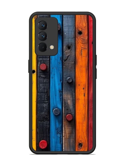 Rainbow Plank Glossy Soft Edge Case for Realme Gt Master Edition Chachhi