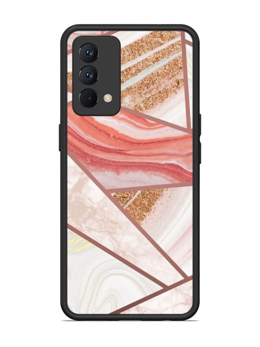 Rosy Mosaic Glossy Soft Edge Case for Realme Gt Master Edition Chachhi