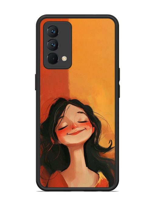 Neon Girl Glossy Soft Edge Case for Realme Gt Master Edition Chachhi