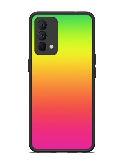 Rainbow Gradient Glossy Soft Edge Case for Realme Gt Master Edition Chachhi