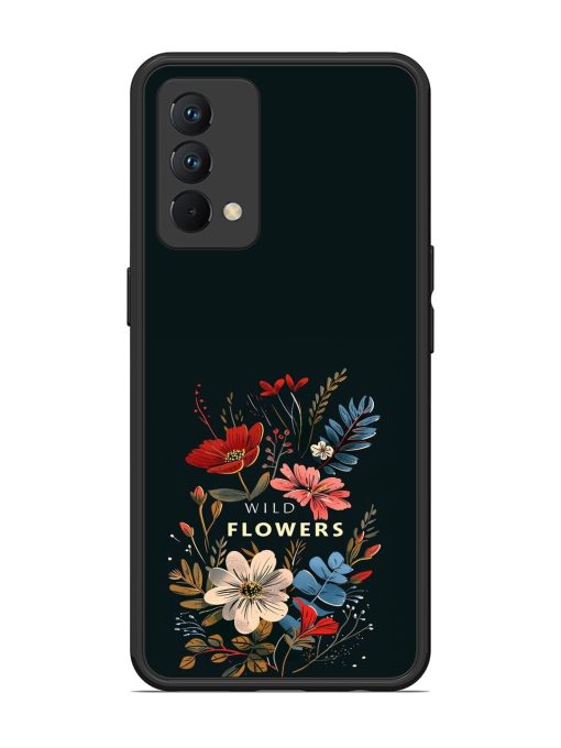 Dark Floral Glossy Soft Edge Case for Realme Gt Master Edition Chachhi