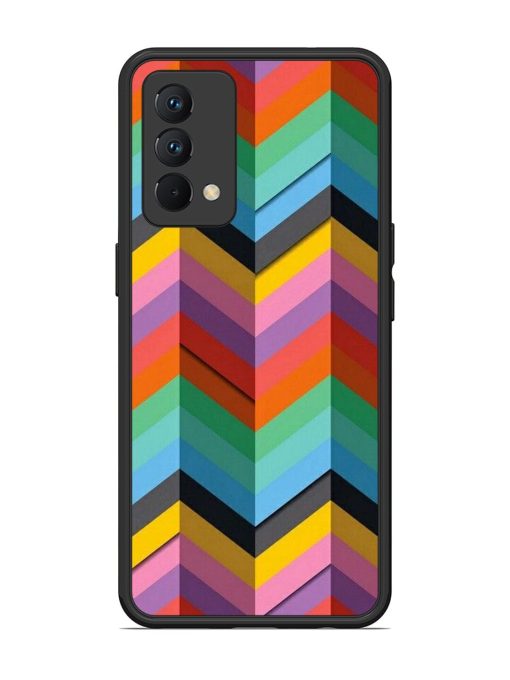 Colorful Zigzag Glossy Soft Edge Case for Realme Gt Master Edition Chachhi