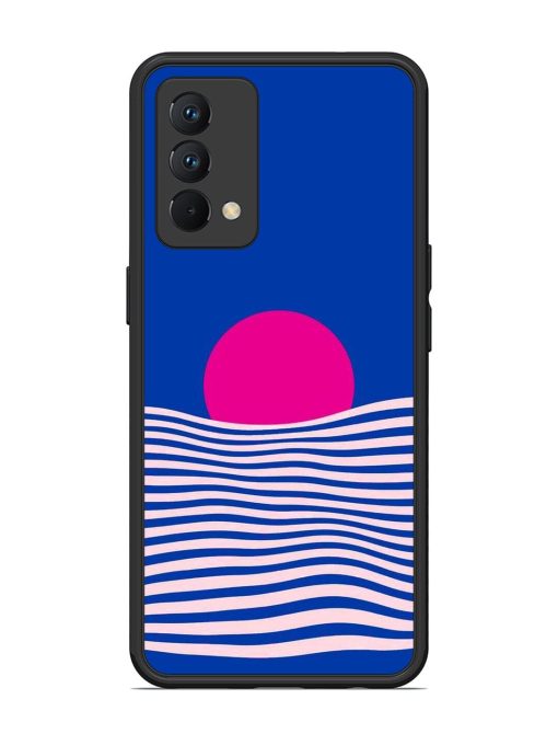 Pink Sunset Over Blue Waves Glossy Soft Edge Case for Realme Gt Master Edition Chachhi