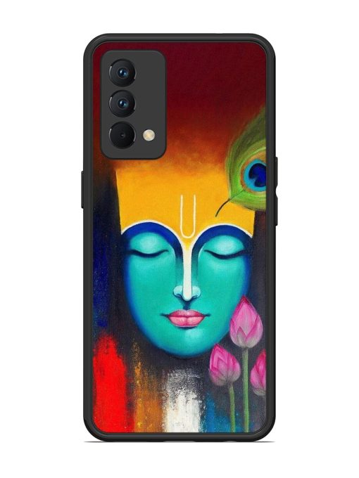 Divine Tranquility: The Face Of Krishna Glossy Soft Edge Case for Realme Gt Master Edition Chachhi