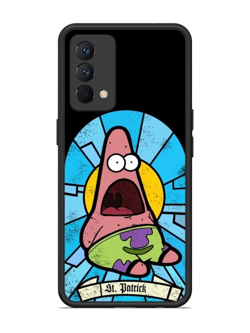 St. Patrick'S Day Stained Glass Patrick Star Glossy Soft Edge Case for Realme Gt Master Edition Chachhi