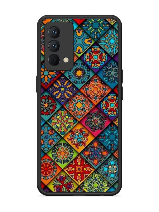 Patchwork Mandala Mosaic Glossy Soft Edge Case for Realme Gt Master Edition Chachhi