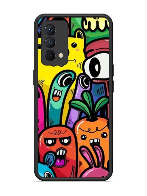 Whimsical Doodle Chaos Glossy Soft Edge Case for Realme Gt Master Edition Chachhi