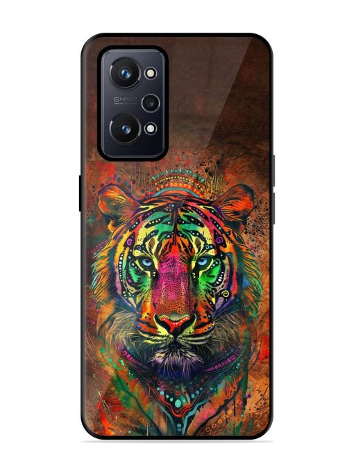 Cosmic Tiger Glossy Soft Edge Case for Realme Gt Neo 2 Chachhi