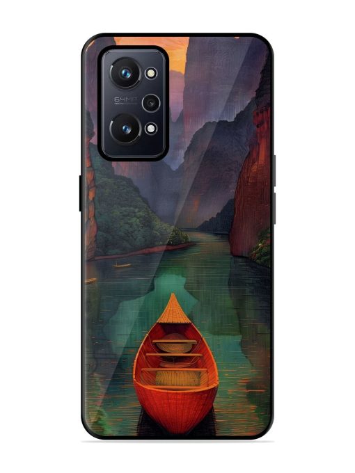 Serene Passage Glossy Soft Edge Case for Realme Gt Neo 2 Chachhi