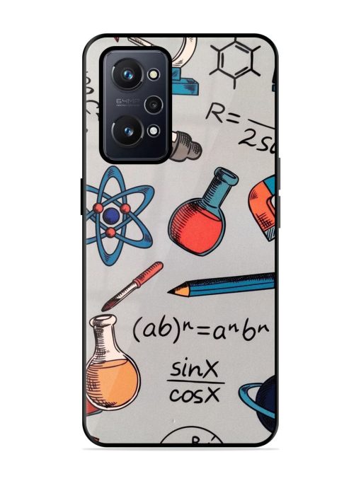 Science Doodle Glossy Soft Edge Case for Realme Gt Neo 2 Chachhi