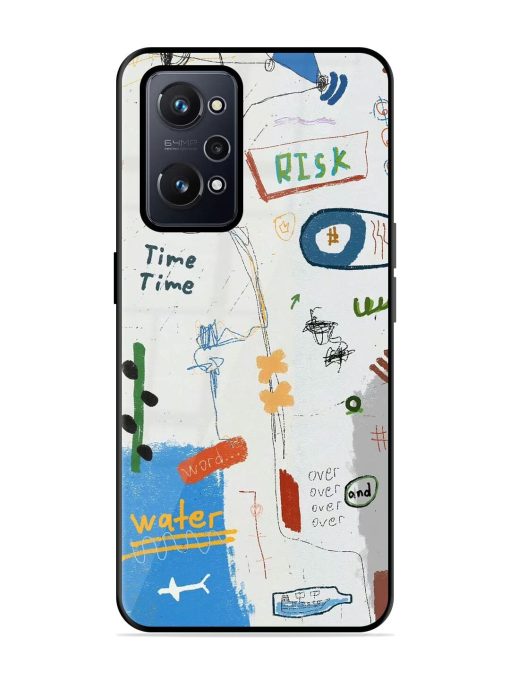 Mind Map Madness Glossy Soft Edge Case for Realme Gt Neo 2 Chachhi