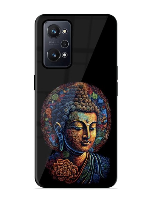 Stained Glass Serenity Glossy Soft Edge Case for Realme Gt Neo 2 Chachhi