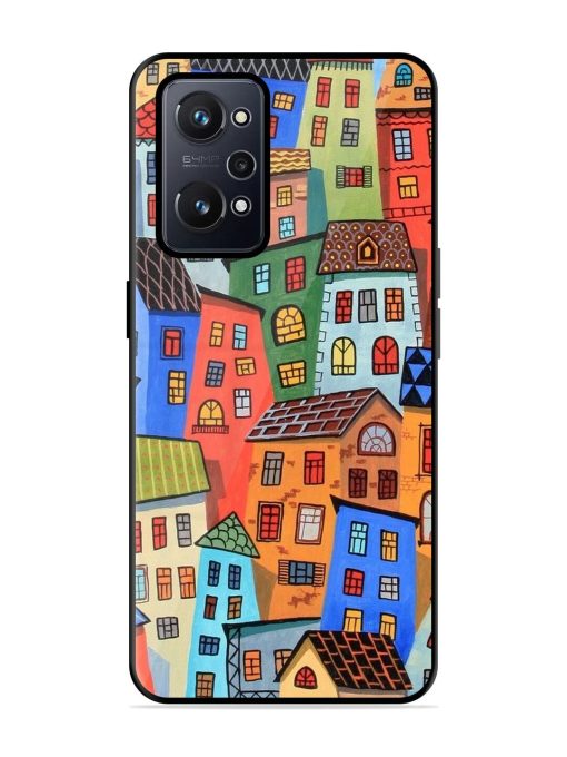 Rainbow House Glossy Soft Edge Case for Realme Gt Neo 2 Chachhi