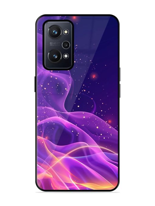 Cosmic Currents Glossy Soft Edge Case for Realme Gt Neo 2 Chachhi