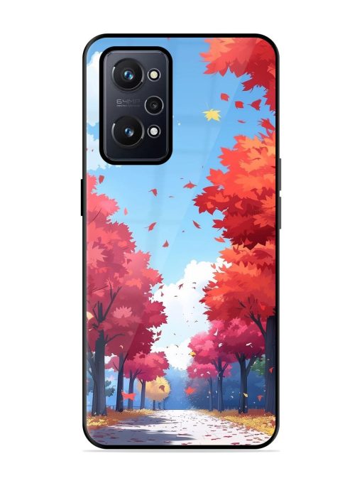 Autumn'S Embrace Glossy Soft Edge Case for Realme Gt Neo 2 Chachhi