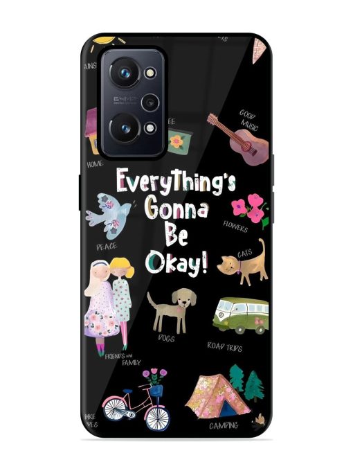 Everything'S Gonna Be Okay Glossy Soft Edge Case for Realme Gt Neo 2 Chachhi