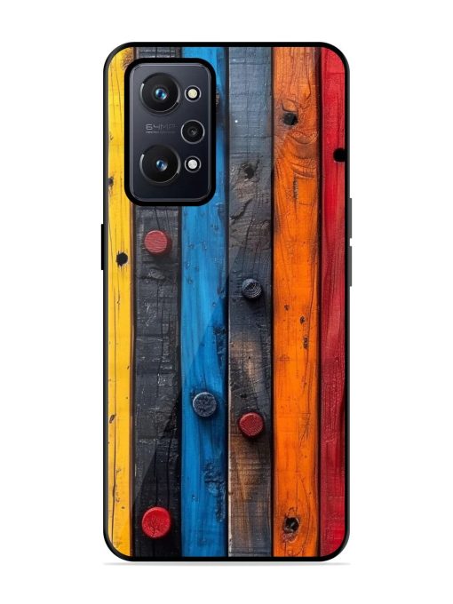 Rainbow Plank Glossy Soft Edge Case for Realme Gt Neo 2 Chachhi