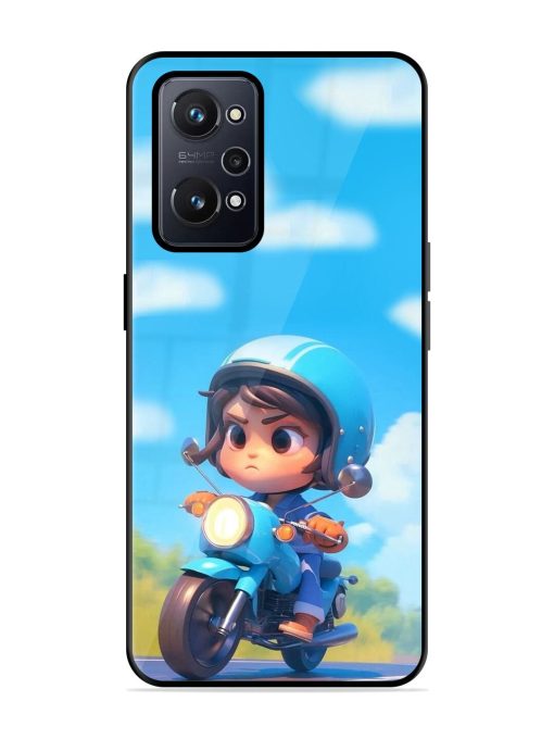 Little Rider Glossy Soft Edge Case for Realme Gt Neo 2