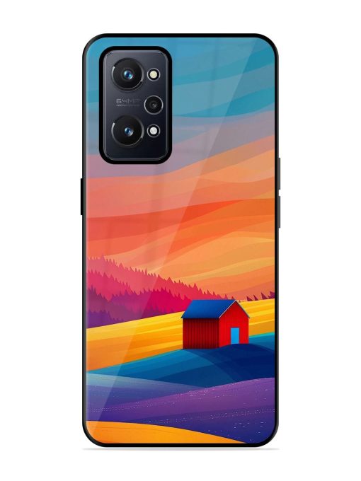 Sunset Solitude Glossy Soft Edge Case for Realme Gt Neo 2 Chachhi