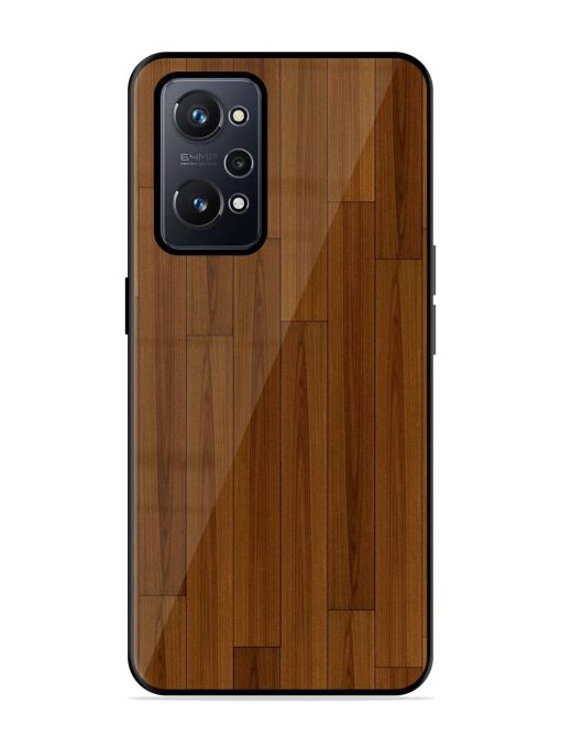 Warm Woodgrain Glossy Soft Edge Case for Realme Gt Neo 2 Chachhi