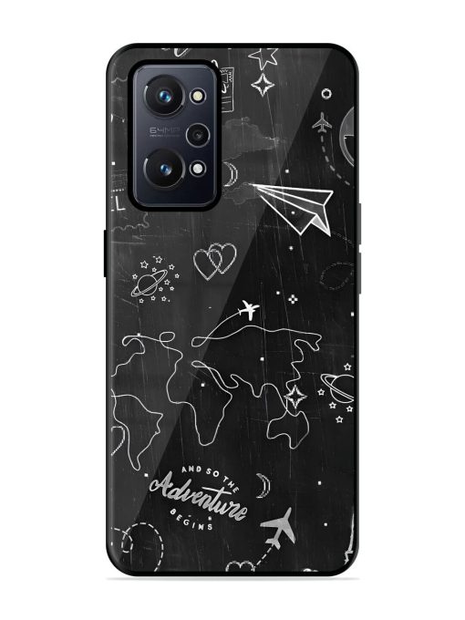 Wanderlust Sketchbook Glossy Soft Edge Case for Realme Gt Neo 2 Chachhi