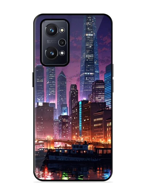 Neon Nightscape Glossy Soft Edge Case for Realme Gt Neo 2 Chachhi