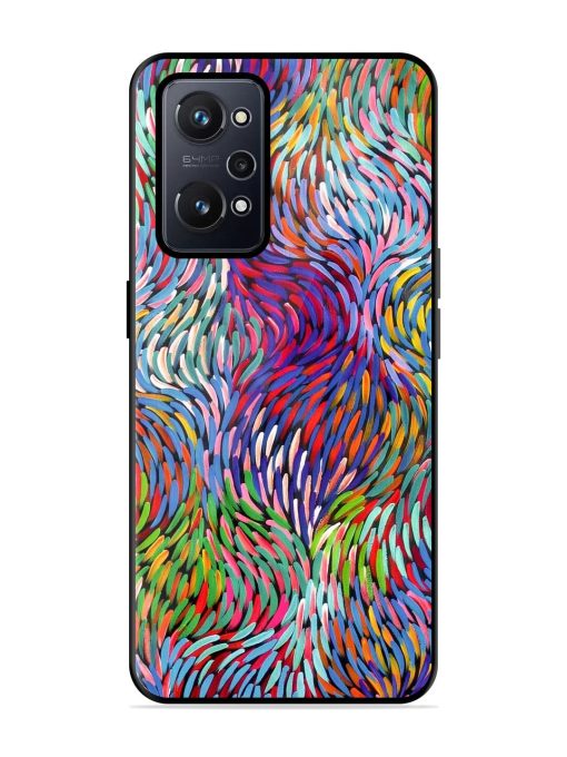 Vibrant Waves Glossy Soft Edge Case for Realme Gt Neo 2 Chachhi