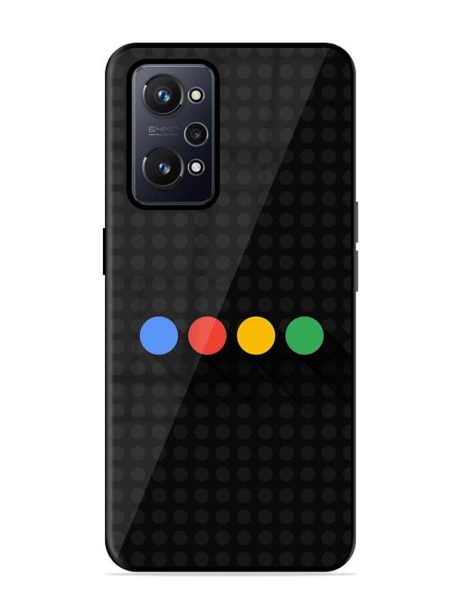 Google Dots Glossy Soft Edge Case for Realme Gt Neo 2 Chachhi