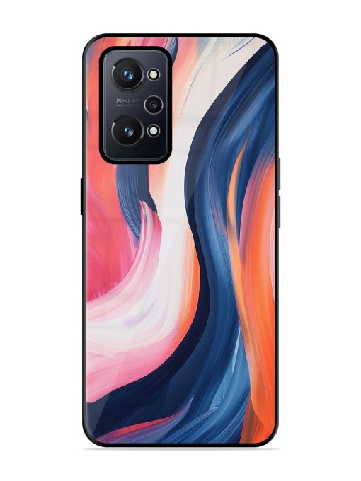 Whirling Hues Glossy Soft Edge Case for Realme Gt Neo 2 Chachhi