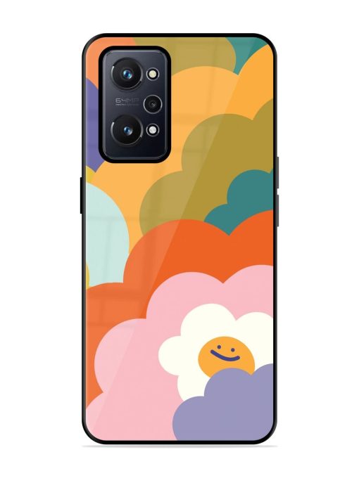 Happy Flower Power Glossy Soft Edge Case for Realme Gt Neo 2 Chachhi