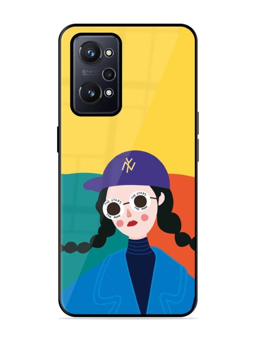 Starry-Eyed Girl Glossy Soft Edge Case for Realme Gt Neo 2 Chachhi