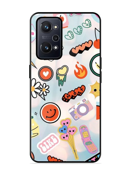 Cheerful Glossy Soft Edge Case for Realme Gt Neo 2 Chachhi